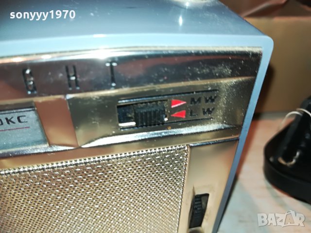 поръчано-tenor-japan-ретро радио+кожен кеис и документ, снимка 11 - Радиокасетофони, транзистори - 29185780