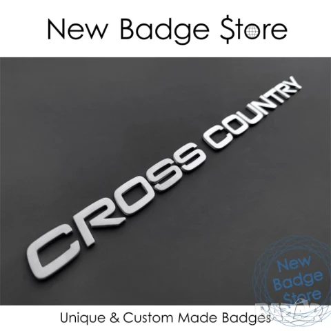 Volvo Cross Country релефен надпис