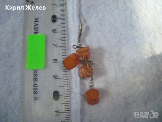 СТАРО СРЕБЪРНО КРЪСТЧЕ с КЪСЧЕТА ЕСТЕСТВЕН БАЛТИЙСКИ ЯНТАР КЕХЛИБАР РЪЧНА МАЙСТОРСКА ИЗРАБОТКА 32645, снимка 9 - Антикварни и старинни предмети - 38360647