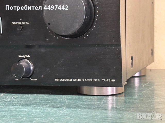 Рядък Винтидж Стерео Комплект SONY: Усилвател TA-F319R & CD Плеър CDP-591, снимка 6 - Аудиосистеми - 54169406