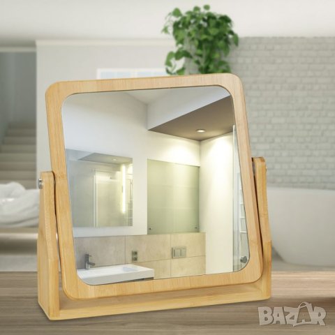 Козметично огледало Бамбук, снимка 6 - Други - 42601018