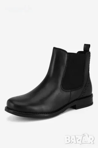 Дамски боти Lasocki – ЧЕРНИ, ниски, тип „Челси“. Размер 40