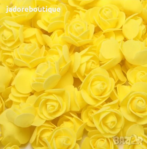 Силиконови розички / рози за декорация 3.5 см, снимка 7 - Изкуствени цветя - 27190761