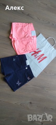 Нови!!! H&M - къси панталони 8-9г, снимка 5 - Детски къси панталони - 37534612