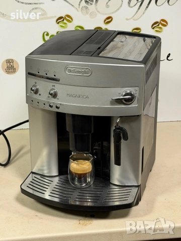 Кафемашина кафе автомат delonghi magnifica с гаранция, снимка 7 - Кафемашини - 54228598