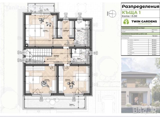 Бутиков комплекс от 6 еднофамилни къщи, снимка 4 - Къщи - 52574717