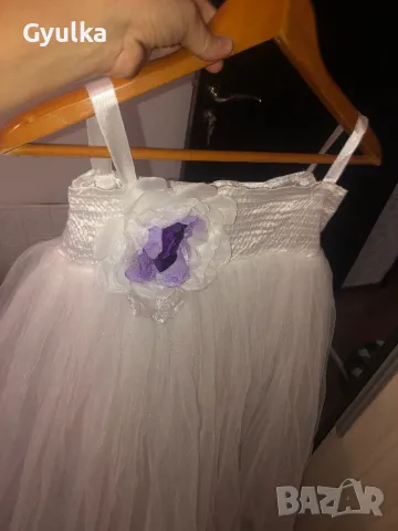 Детска шаферска рокля - 6-7 г., снимка 5 - Детски рокли и поли - 47411475