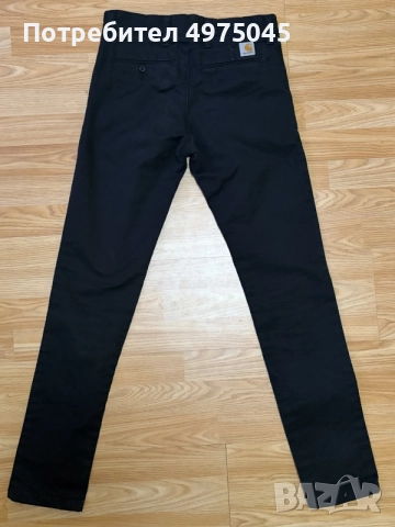 Дънки Carhartt WIP, модел Sid Pant (Chino), снимка 2 - Дънки - 56444171