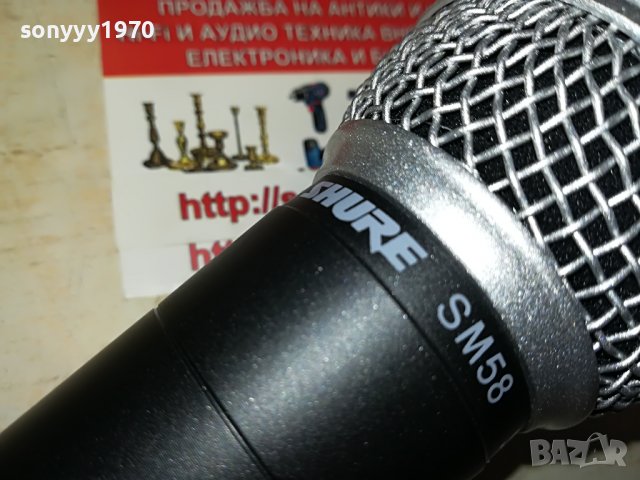 shure sm58 mic 2804221117, снимка 11 - Микрофони - 36588510