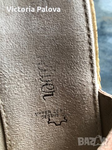 S.OLIVER Германия.чехли естествена кожа, снимка 15 - Чехли - 29535864