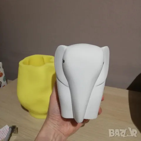 Голям калъп слон силиконов молд форма , снимка 6 - Други - 50414470