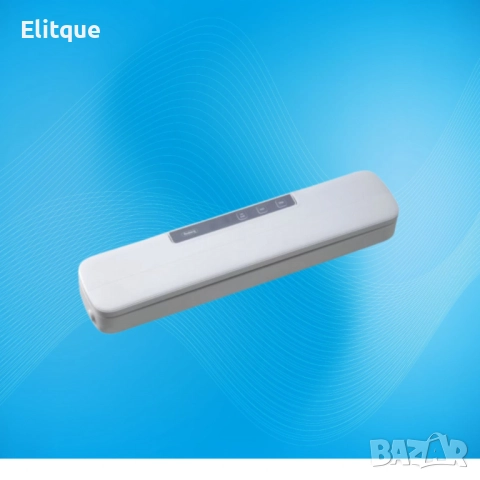 Уред за вакуумиране, бял/ черен с 5 торбички, снимка 3 - Други стоки за дома - 52787156