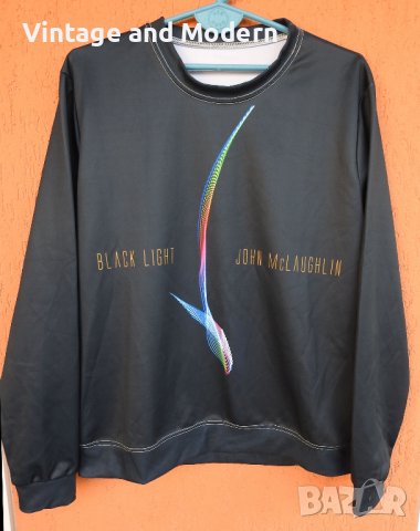 John McLaughlin Black Light промо фланела блуза (М), снимка 1 - Блузи - 39318549