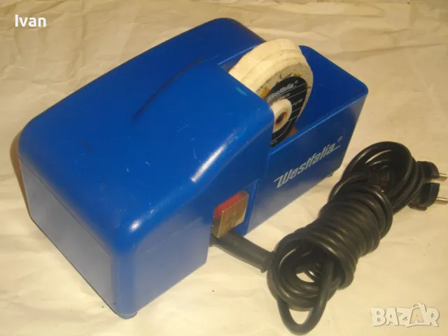 Немски оригинален електрически ШМИРГЕЛ ТОЧИЛО БАВНА СКОРОСТ СУХО МОКРО ШЛАЙФАНЕ ЗАТОЧВАНЕ Westfalia, снимка 17 - Други инструменти - 47421838