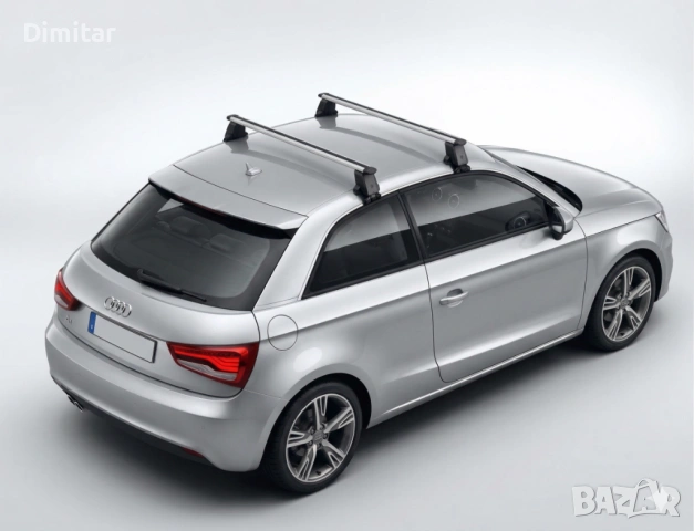 Audi A1 Оригинален багажник за покрив (напречни греди, релси, рейлинг), снимка 2 - Аксесоари и консумативи - 54001932