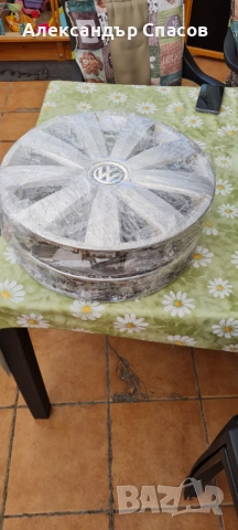 К-т оригинални VW тасове 16" - в много добро състояние, снимка 6 - Аксесоари и консумативи - 52463680