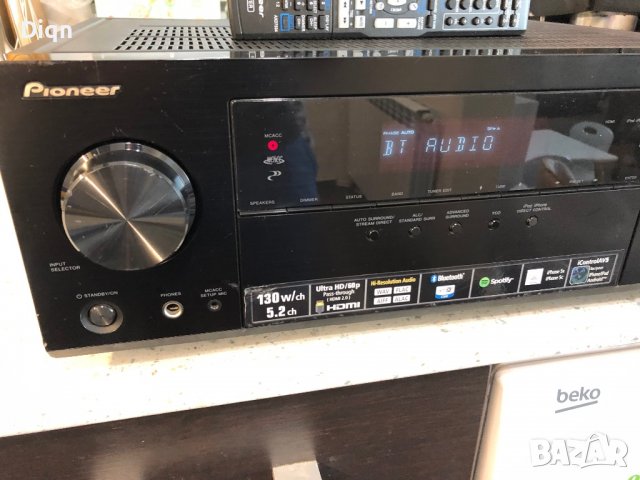 Pioneer VSX-824 Bluetooth , снимка 3 - Ресийвъри, усилватели, смесителни пултове - 37287567