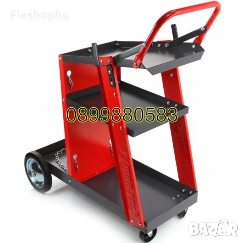 Количка за заваръчни апарати Mar-Pol-M6610, 60 кг, снимка 2 - Други машини и части - 51563777