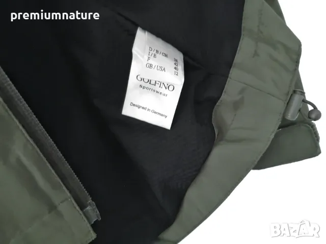 🧭 GOLFINO / хибридно трекинг яке тип ветровка, снимка 5 - Якета - 49422562