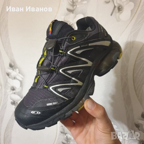 водоустойчиви туристически обувки/маратонки Salomon  XT Wings  номер 38 1/3, снимка 9 - Други - 42770749
