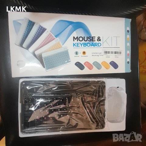 Безжични  блутут  Клавиатура  и  Мишка, снимка 11 - Клавиатури и мишки - 50468330