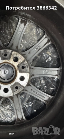 Оригинални джанти БМВ 17’, снимка 2 - Части - 52579226