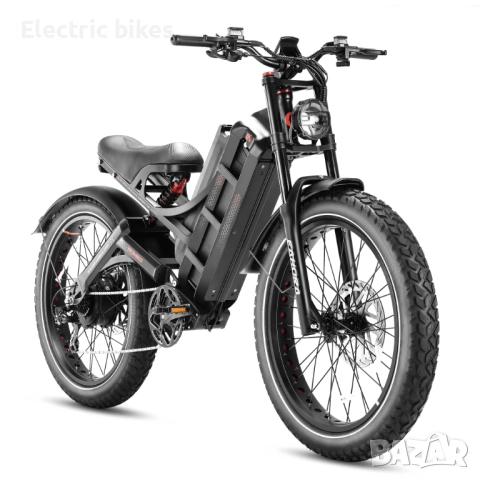 Eahora Romeo Pro 2 –3000W Dual Motor Fatbike, 52V 70Ah батерия,74 km/h, снимка 4 - Велосипеди - 51824824