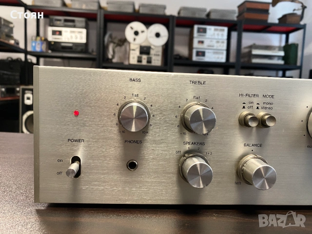 Vintage усилвател JVC, снимка 3 - Ресийвъри, усилватели, смесителни пултове - 53244519