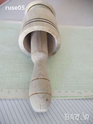 Хаванче дървено с чукало, снимка 4 - Аксесоари за кухня - 56103493