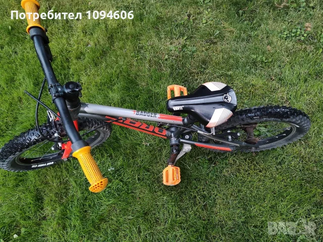Детски алуминиев велосипед Drag Badger 16", снимка 5 - Велосипеди - 55811782