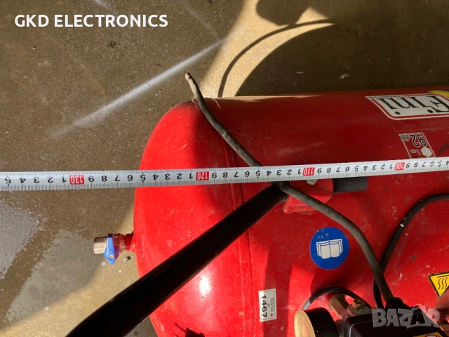 Компресор за въздух - ИТАЛИЯ 200 литра, снимка 10 - Индустриална техника - 54287903