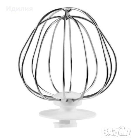 Планетарен миксер с купа от инокс Techwood TRO-1055, 1000W, 5л., 3бъркалки, 6степени + Pulse, Червен, снимка 8 - Миксери - 51709758