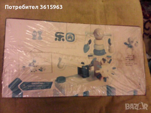 Дървена играчка с въртящи се елементи, снимка 3 - Играчки за стая - 42797138