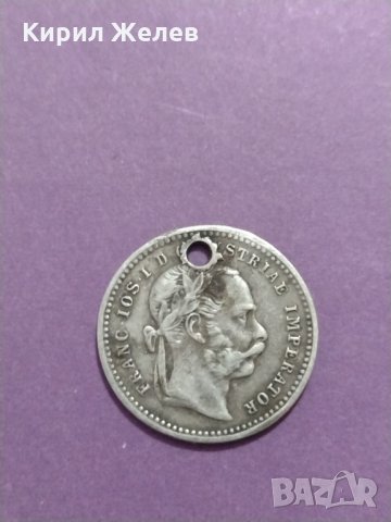Рядка монета - 10 кройцера 1872 година Франц - Йозеф АВСТРИЯ сребро - 15062, снимка 2 - Нумизматика и бонистика - 31161545