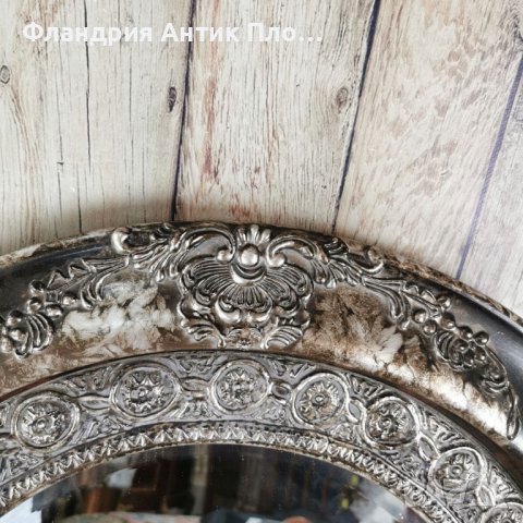 Овално огледало "Ренесанс" /силвър/ , снимка 4 - Огледала - 38122459