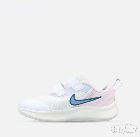НАМАЛЕНИЕ!!! Бебешки маратонки NIKE STAR RUNNER 3 TDV Pink/White DA2778 102, снимка 2 - Бебешки обувки - 42252491