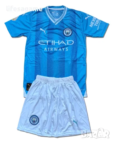 Детско - юношески футболен екип Манчестър Сити Грийлиш Manchester city Grealish, снимка 2 - Детски комплекти - 40278645