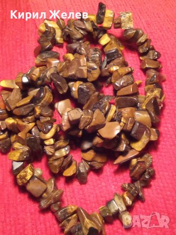 ТИГРОВО ОКО КОЛИЕ 13835, снимка 3 - Колиета, медальони, синджири - 29546384