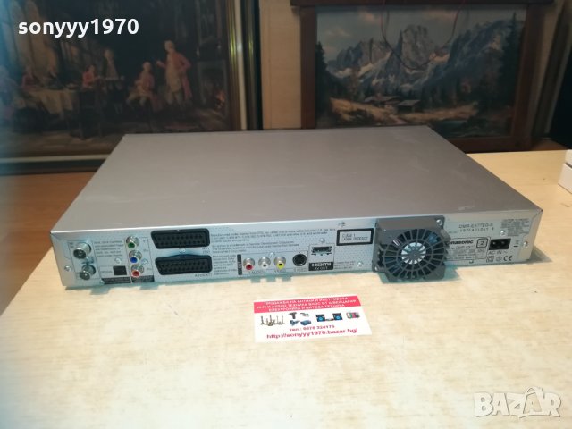 PANASONIC DVB-HDD/DVD RECORDER 2701211059, снимка 13 - Плейъри, домашно кино, прожектори - 31572969