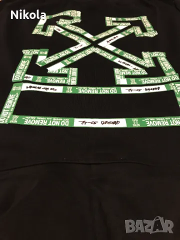 Off-White Remove Arrow Skate Fit Hoodie, уголемен, размер: S, снимка 10 - Суичъри - 48354616
