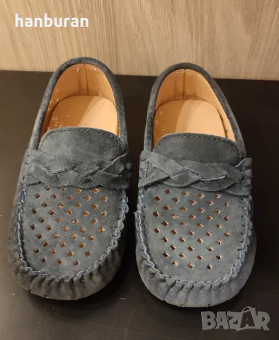 Детски летни , велурени мокасини, снимка 5 - Детски обувки - 49526171