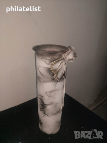 голяма керамична ваза - grey !