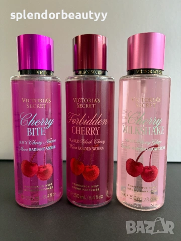 Victoria’s Secret Cherry Спрей за тяло, снимка 6 - Козметика за тяло - 54210021