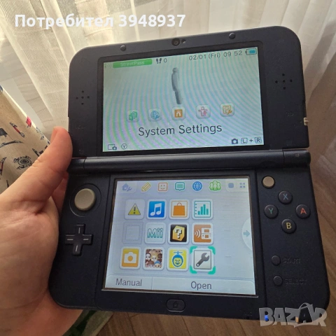 New Nintendo 3DS XL синьо 64GB с хак и много игри, снимка 7 - Nintendo конзоли - 53142847