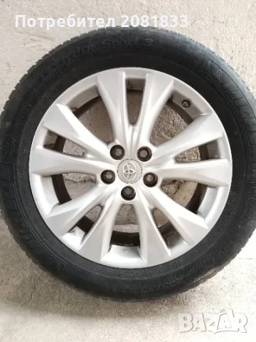 Оригинални джанти Toyota с гуми 235 55 18 Michelin 
