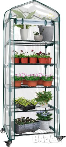 Малка преносима оранжерия на 5 етажа G304A01