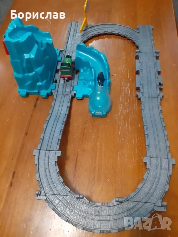 Thomas and friends Percys penguin Adventure playset, снимка 3 - Влакчета, самолети, хеликоптери - 51793822