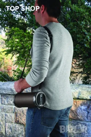 Bluetooth колона тип базука от  Soundlogic с радио, хендсфри, вход за микрофон, USB в, снимка 3 - Слушалки и портативни колонки - 48483597