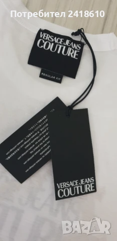 Versace Jeans Couture Cotton Regular Fit Mens Size M НОВО! ОРИГИНАЛ! Мъжка Тениска!, снимка 14 - Тениски - 50738473