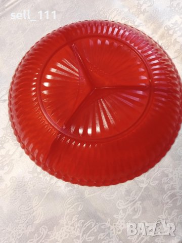 Пластмасова ордьовърна чиния, снимка 2 - Чинии - 37487936
